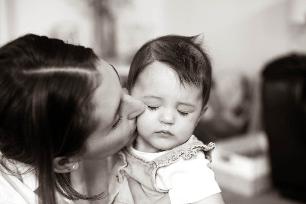 photoshoot family mother and daughter bayside