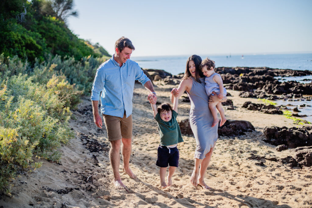 family photoshoot at Rickets Point