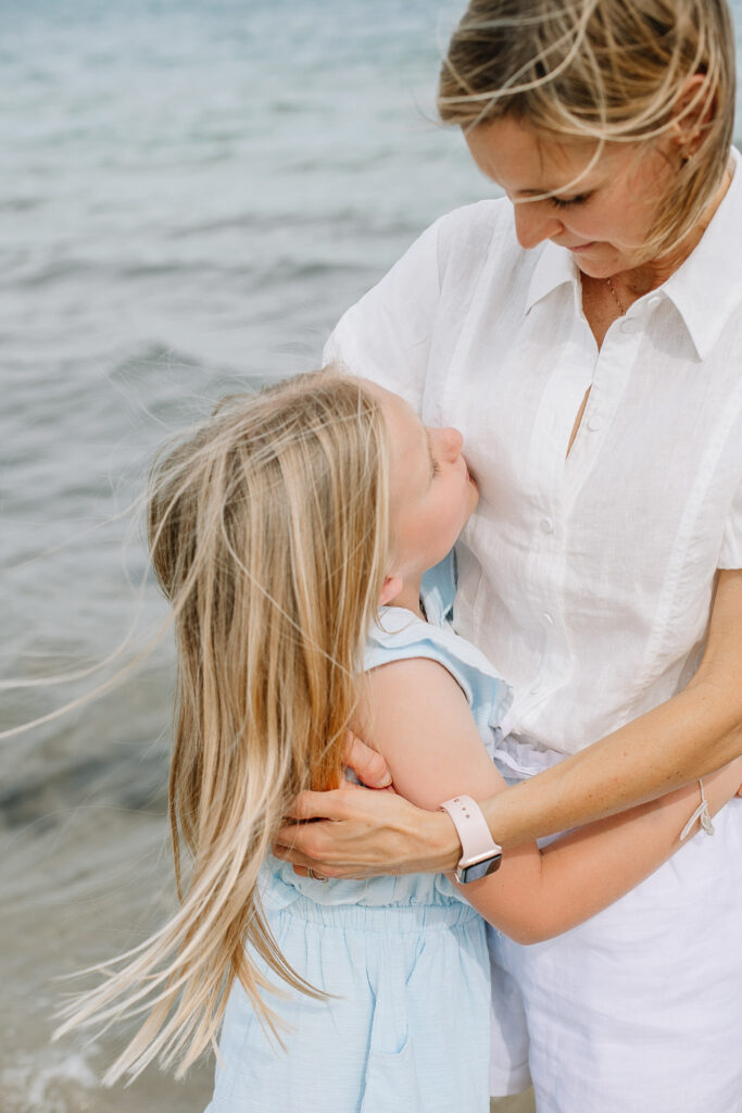 Family photoshoot at Brighton Beach